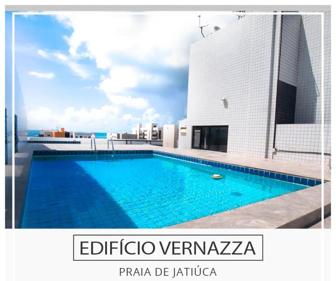 Apto Jatiuca Uma Quadra Da Praia Maceió Exterior foto